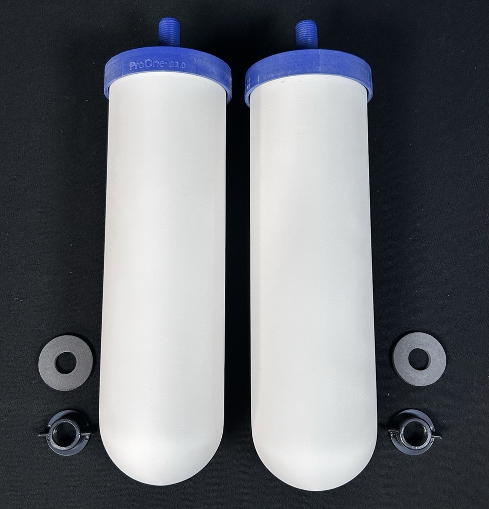 2 Pack ProOne G2.0 Gravity Water Filter 9-inch