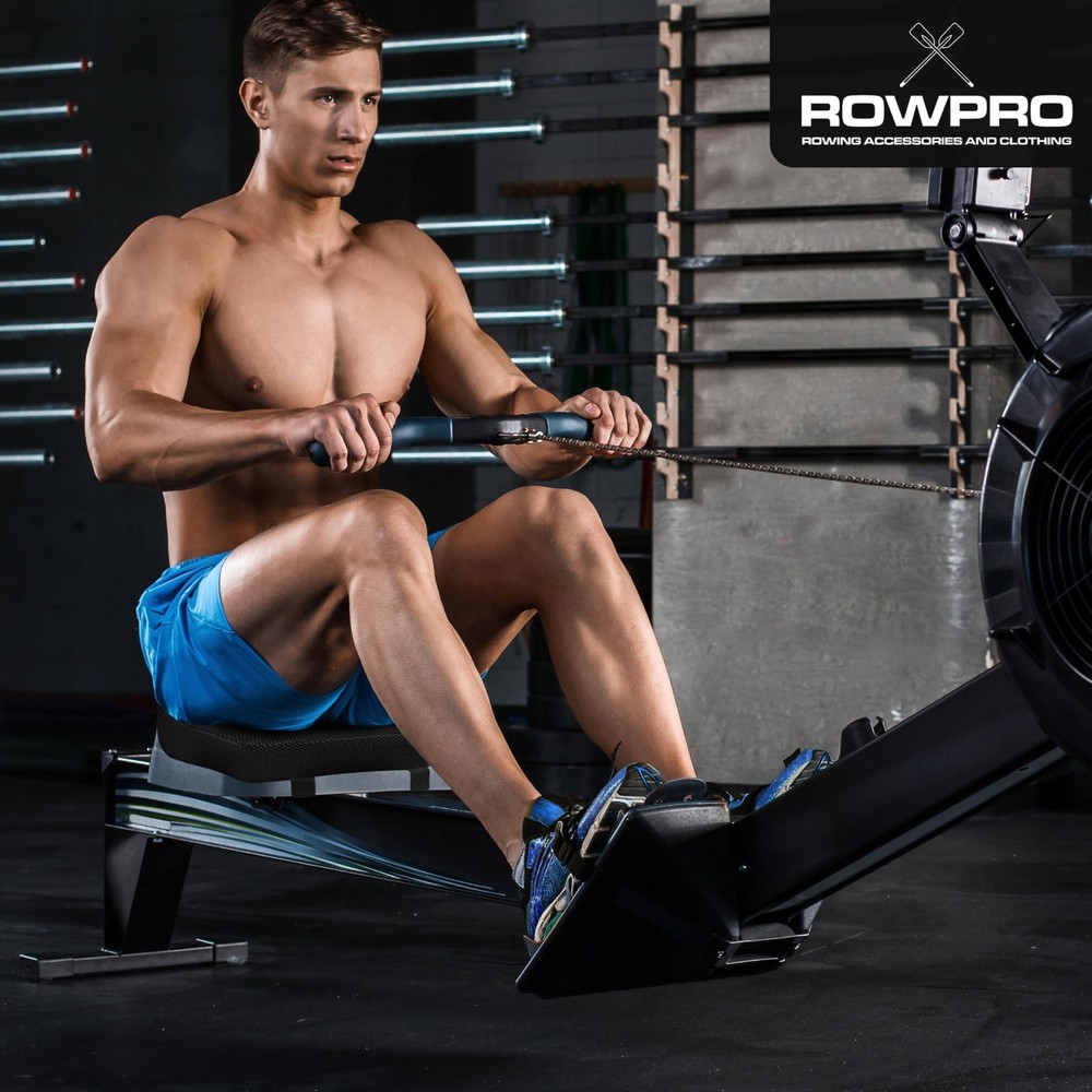 Memory Foam Rowing Machine Seat Cushion - Comfortable Seat Pad for Concept 2