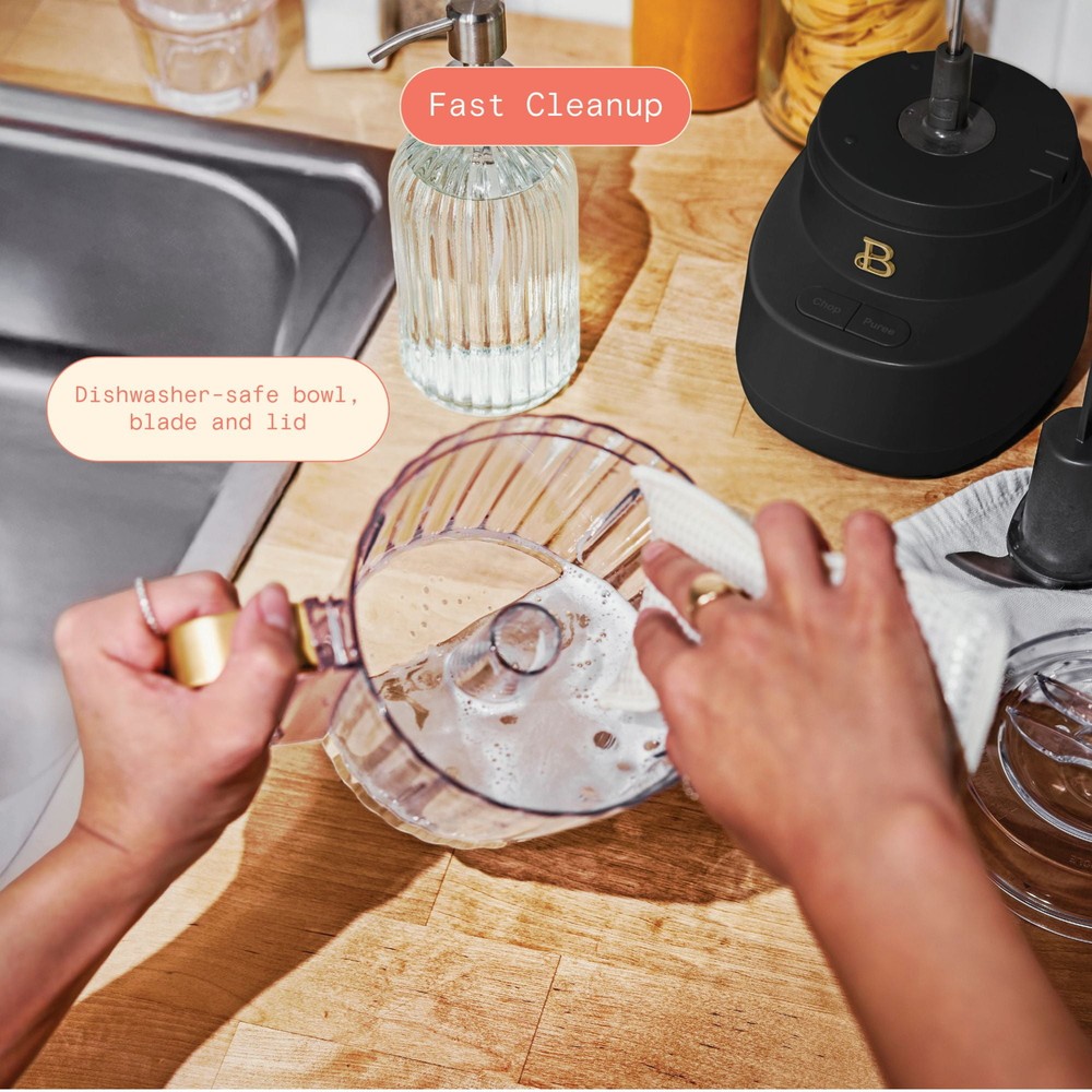 3-Cup Food Chopper, White Icing by