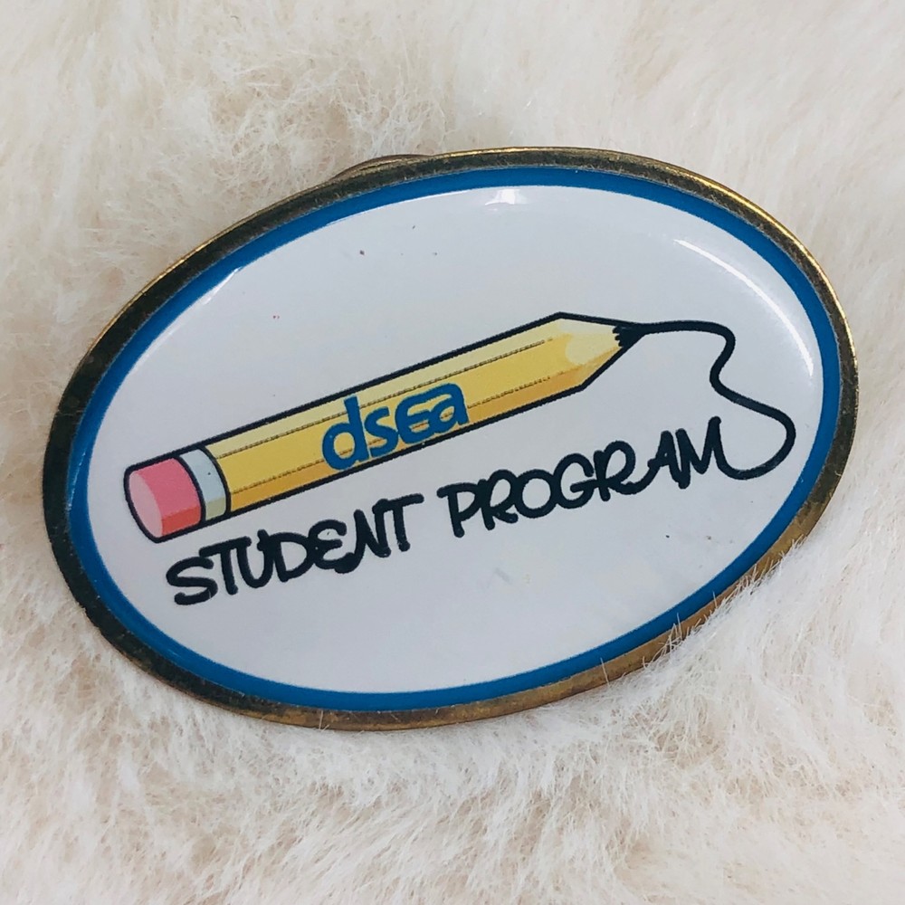 Delaware State Education Association Student Program DSEA Member Enamel Pin