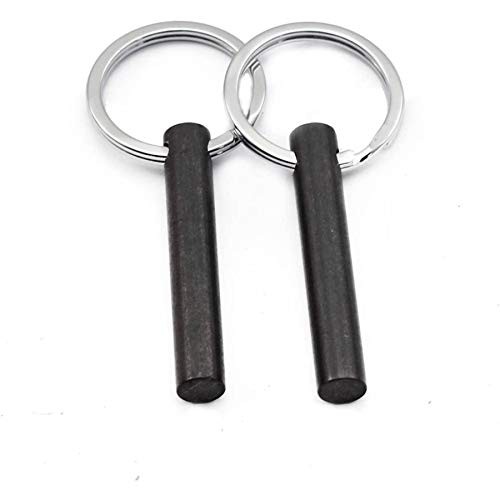 bayite Ferro Rod Fire Starter 2 Pack Keychain