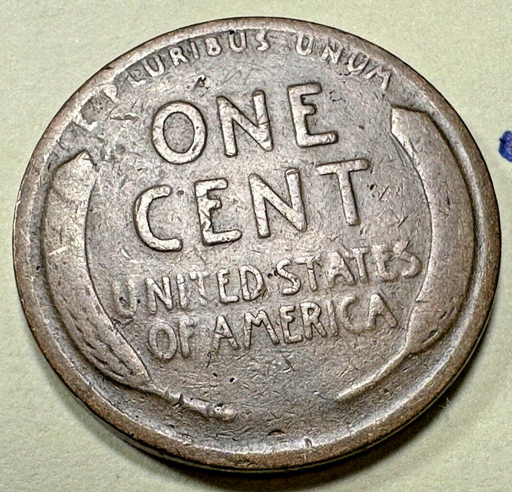 1919 1C BN Lincoln Cent WHEAT PENNY 4416N