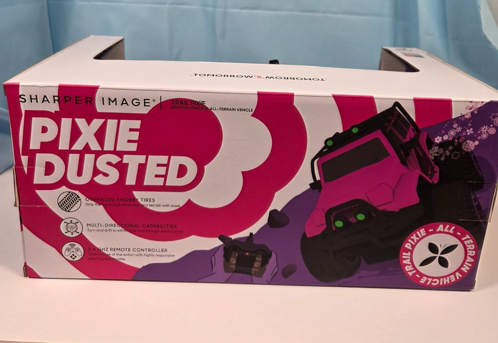Remote Control All-Terrain Vehicle Pink Sharper Image Trail Pixie NEW In Box