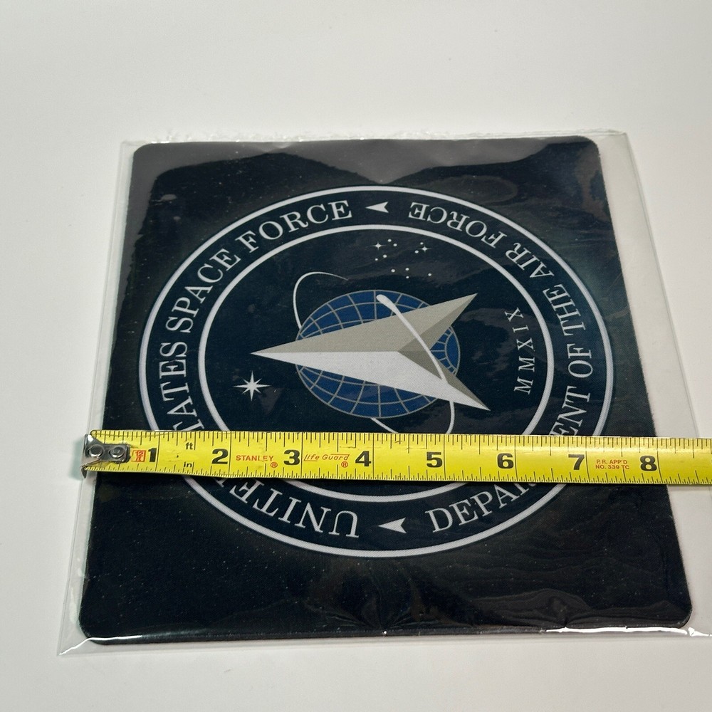Space Force Mousepad USA Military Computer Mousepad Mouse Pad NEW SEALED.