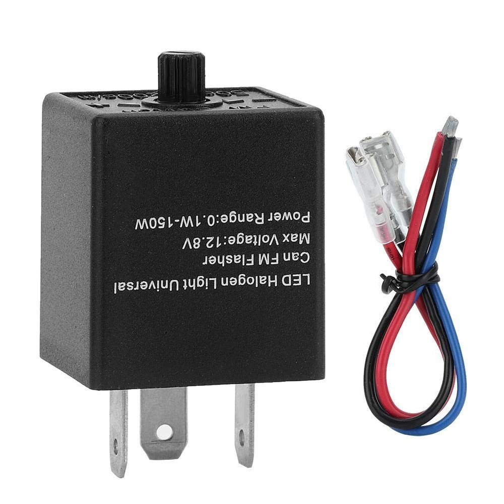 Flasher Relay, 3 Pin Adjustable LED popular
