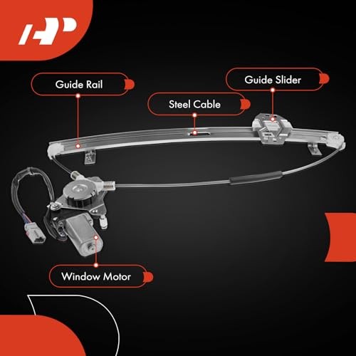 Power Electric Window Regulator with Motor Compatible Front Passenger (RH)