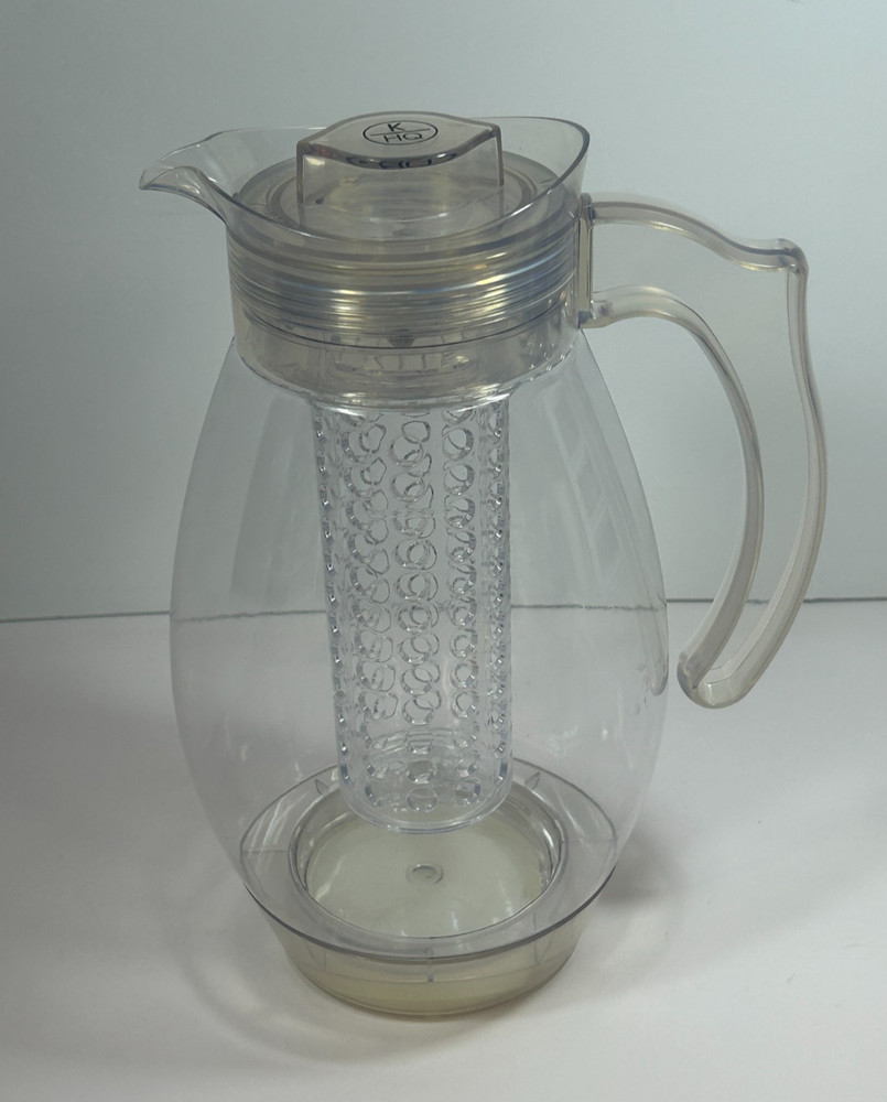 Water Infuser Pitcher- Fruit/Veg. Infusing Water Pitcher With built in ice pack