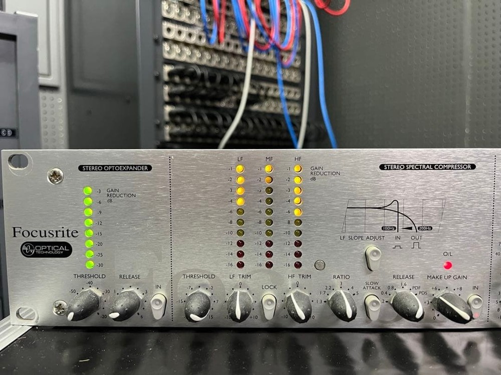 Focusrite MixMaster 2U Rackmount Stereo Mastering Processor Analog