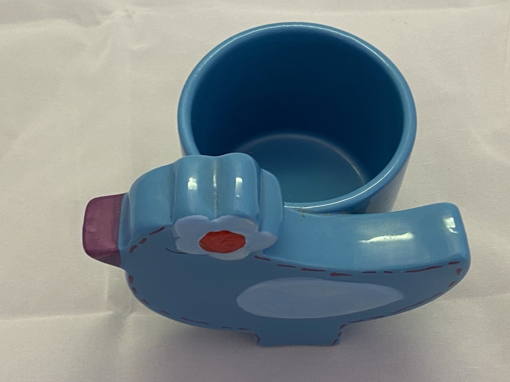 Ceramic BIRD COOKIE Mini Planter Candy Jar Rocket Farms