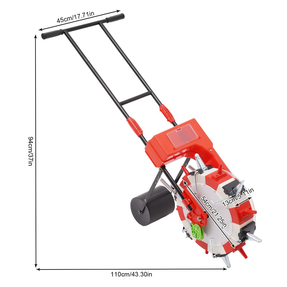 Hand-Push Seeder for Easy Precision Planting and Efficient Sowing