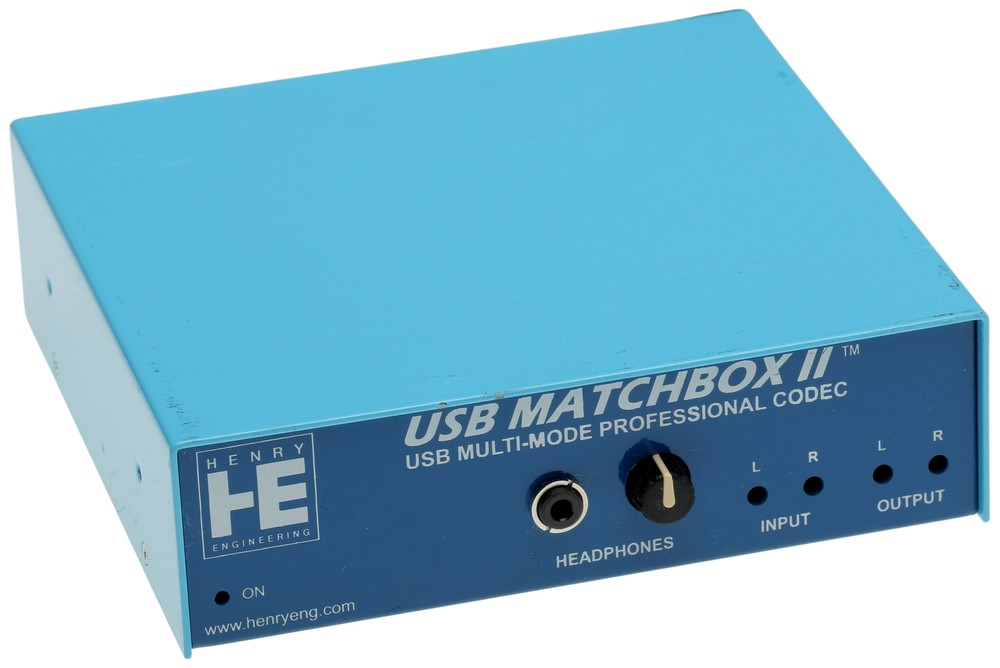 Henry Engineering USB Matchbox II Broadcast AES Digital & Balanced Analog Audio