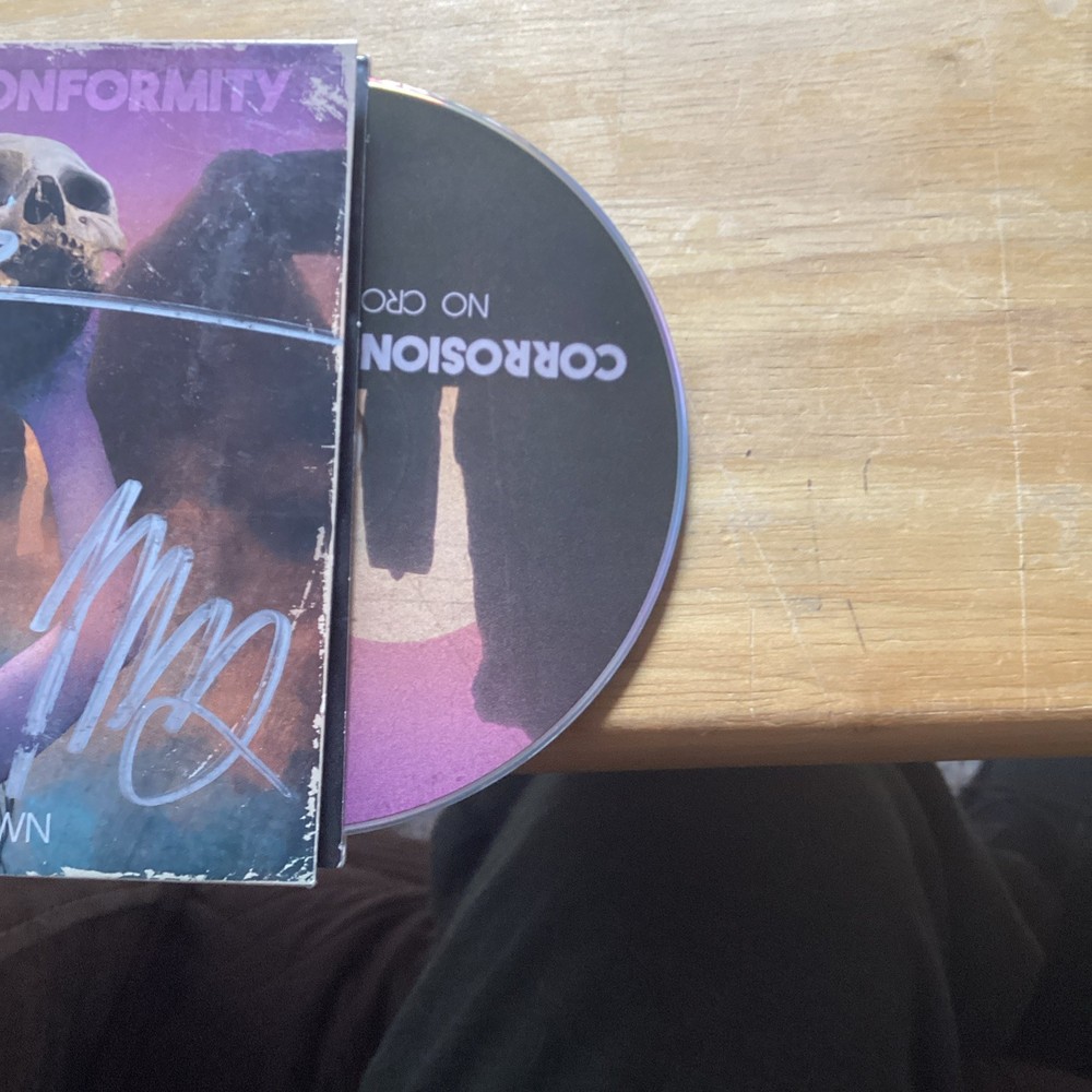 Corrosion Of Conformity Autographed CD JSA Authentication