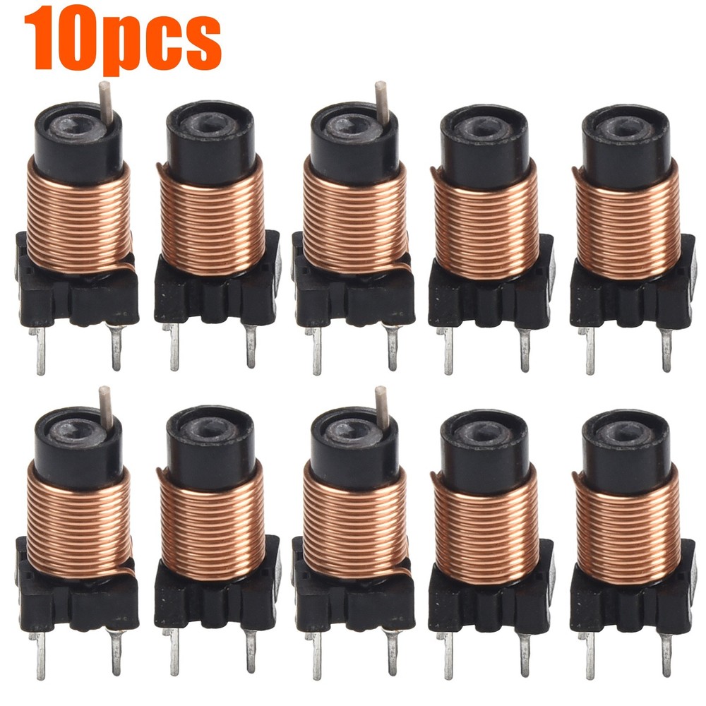 Reliable Adjustable High Frequency Inductor Ferrite Core 12T Turns Pack Of 10