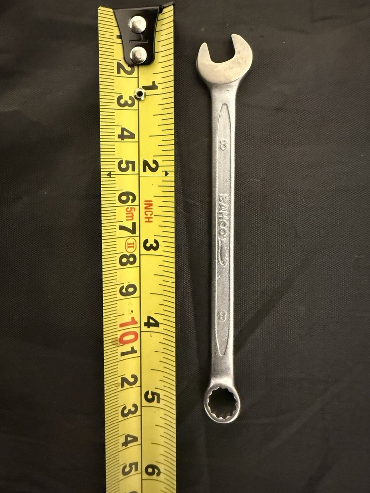 Bahco Combination Spanner/Wrench - 8mm - Chrome Vanadium