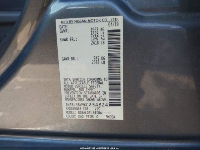 ALTIMA 2019 Glove Box 4994839
