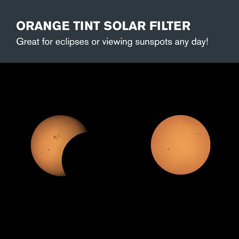 Solar Eclipse Telescope Filter ISO Compliant, Fits 6" SchmidtCassegrain