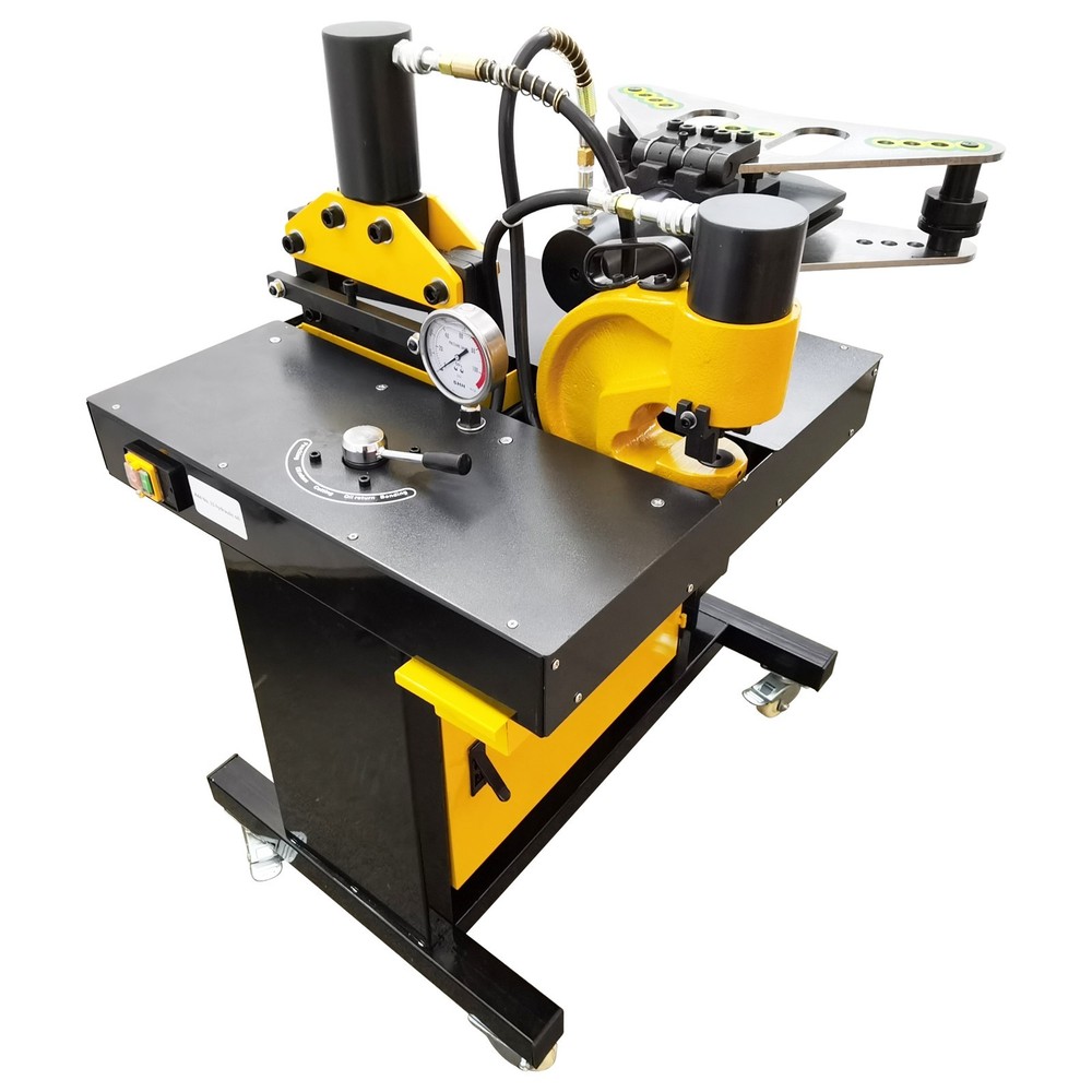 5-in-1 Bus Processing Machine-Shearing/Punching/Flat(Vertical)Bending/Knurling