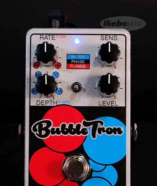 New Keeley Electronics Bubble Tron Phasers Effector