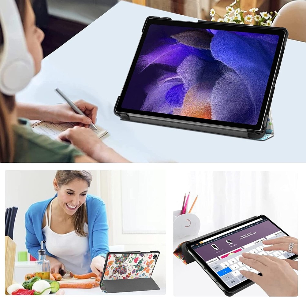 Galaxy Tab A8 10.5 Case, Slim Stand Hard Back Shell Protective Smart Cover