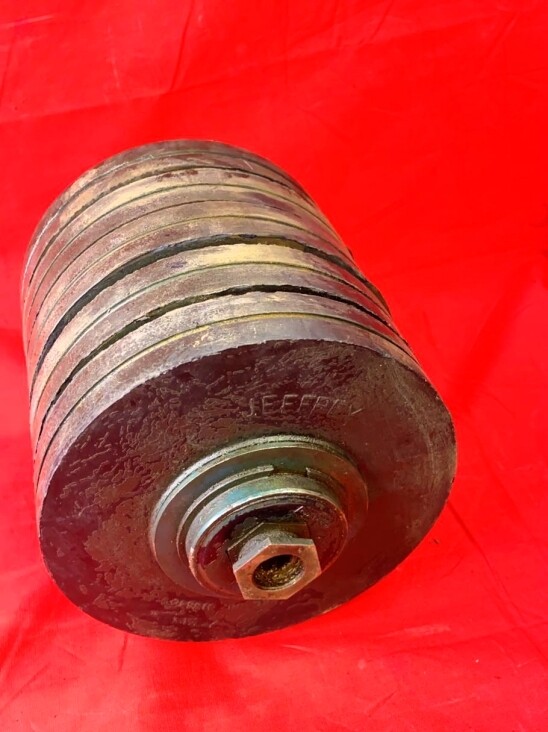 JEFFERY CONVEYOR IMPACT ROLLER 315540
