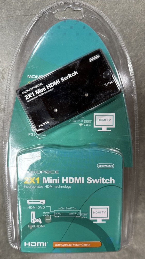 Monoprice 2x1 Mini HDMI Switch