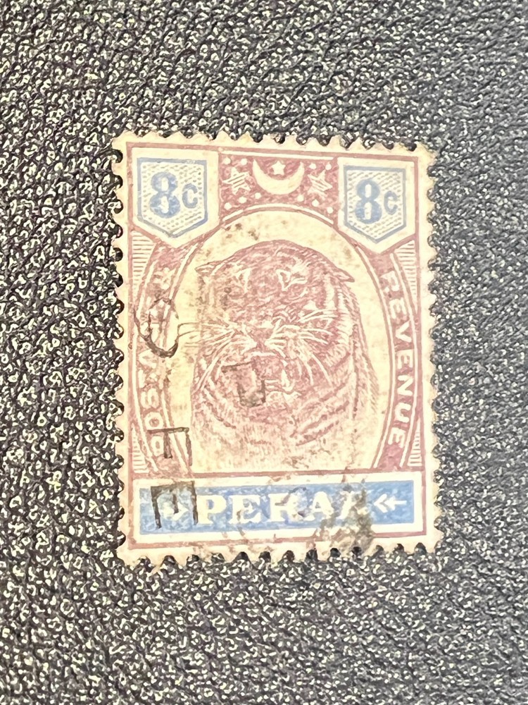 Malaya States Perak stamp 52 used
