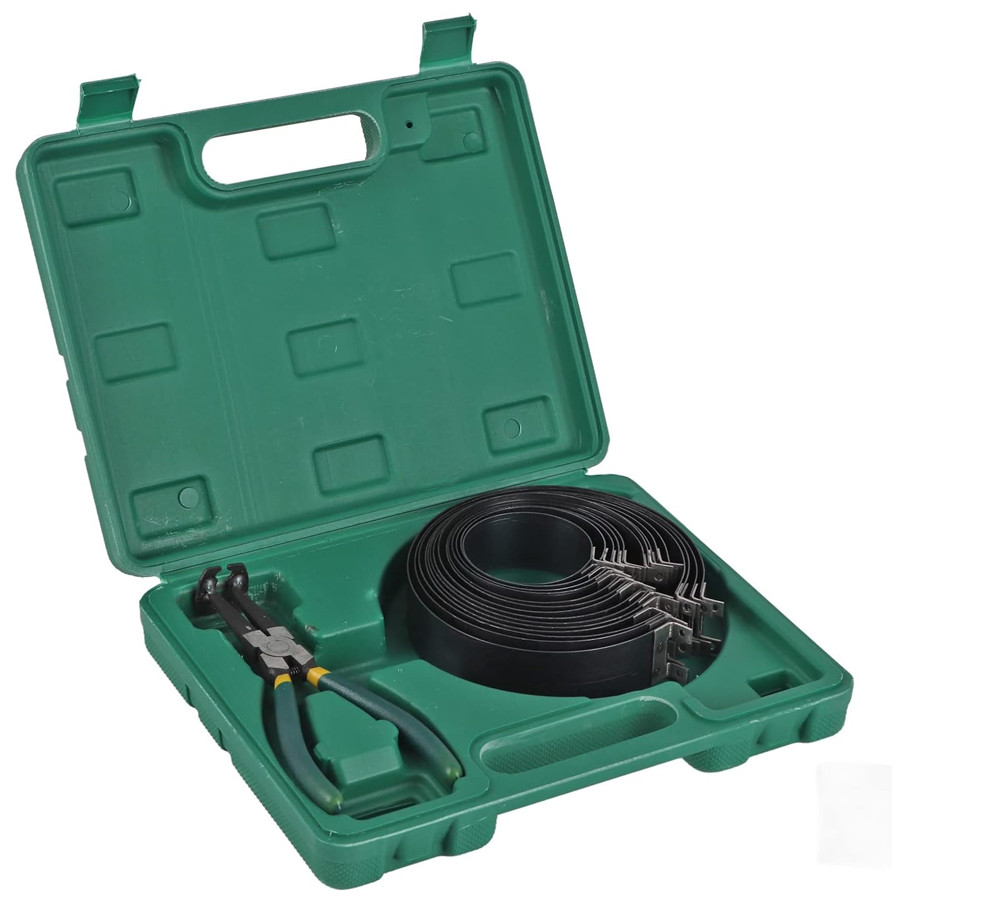 Auto Engine Piston Ring Compressor Installer 1 Pliers 14 Band Tool Kit Universal