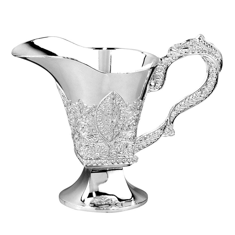 Mayim Achronim Set Silver Plated Filigree Design
