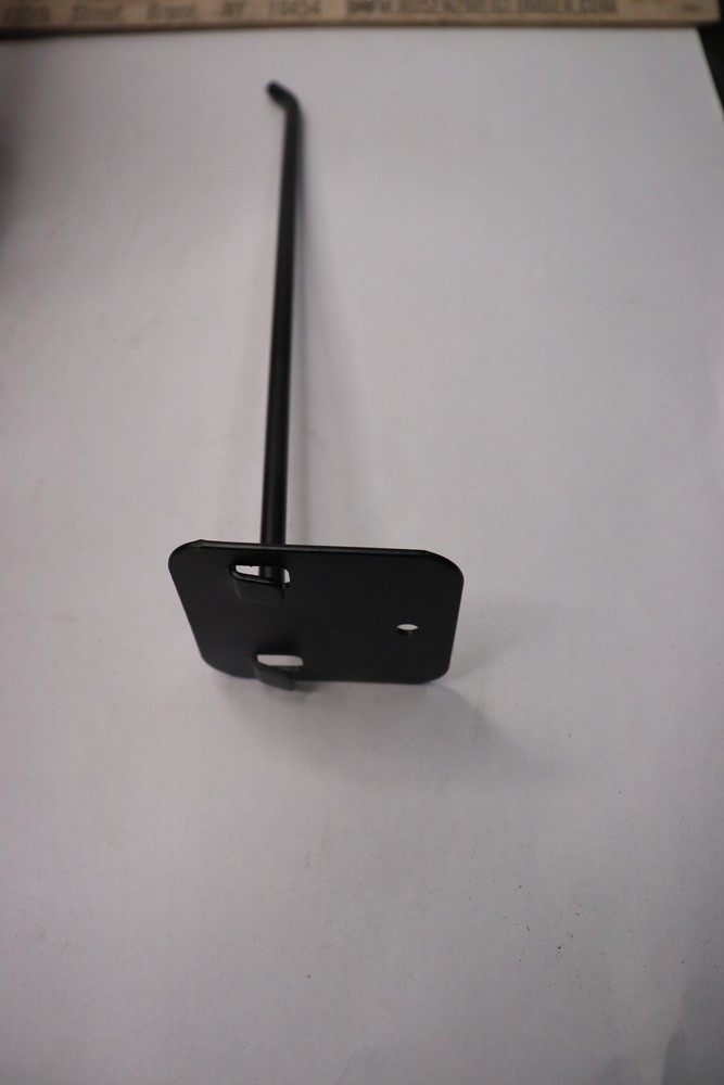 Peg Board Shelving Hang Hook Black 8-5/8"