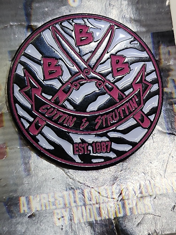 BBB Brutus the Barber Beefcake Pin Wrestle Crate