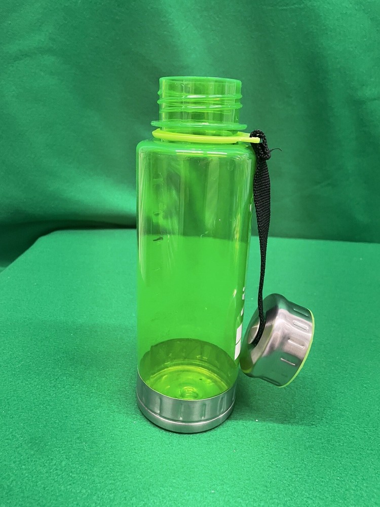 Microsoft Water Bottle Green Clear