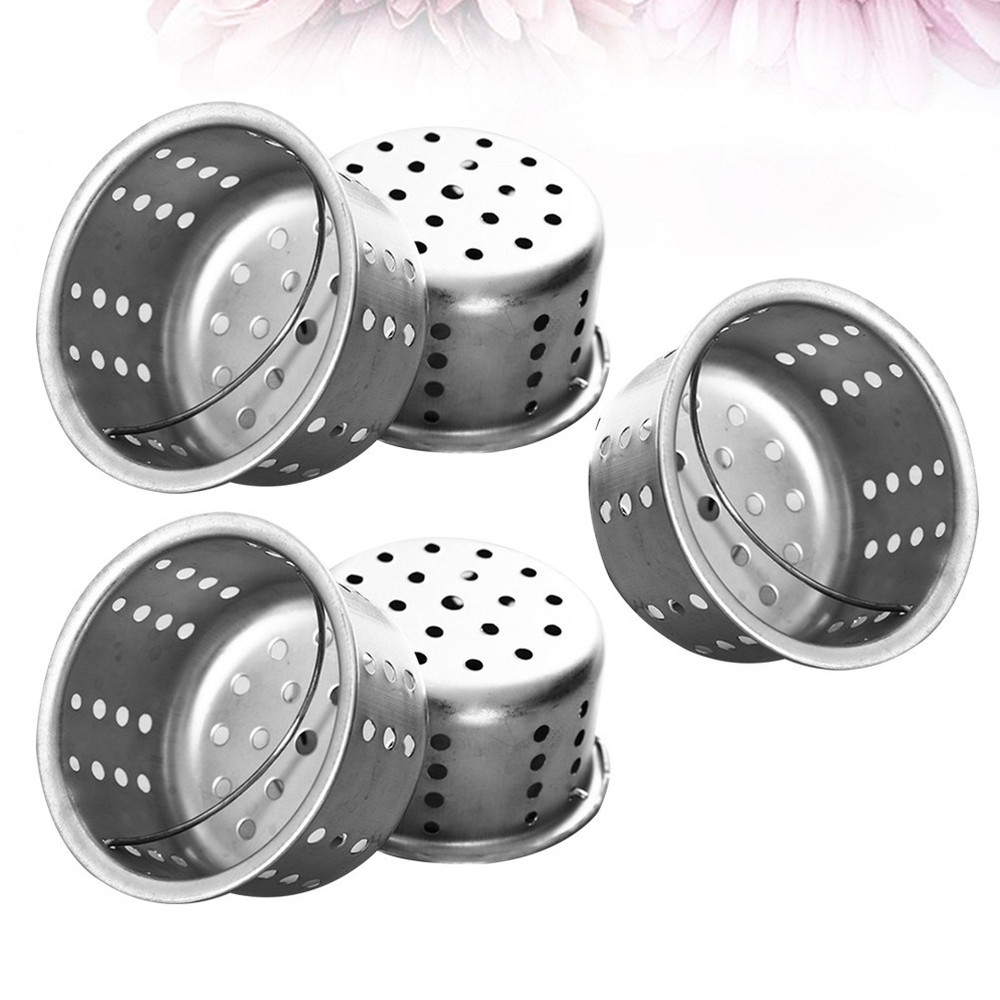 5 Pcs Kitchen Drain Strainer Sink Mesh Net Basin Filter Basket for