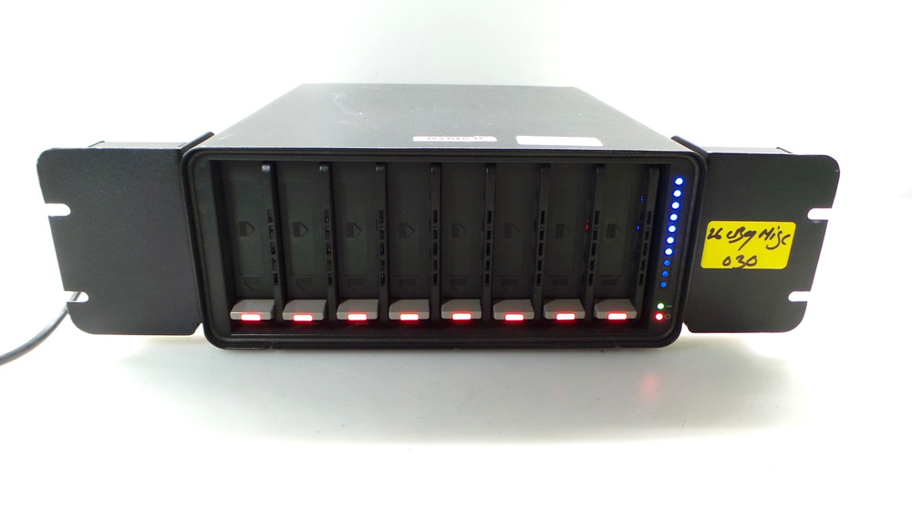 Data Robotics Drobo B800i Desktop iSCSI 8-Bays SAN Storage Array - Power tested