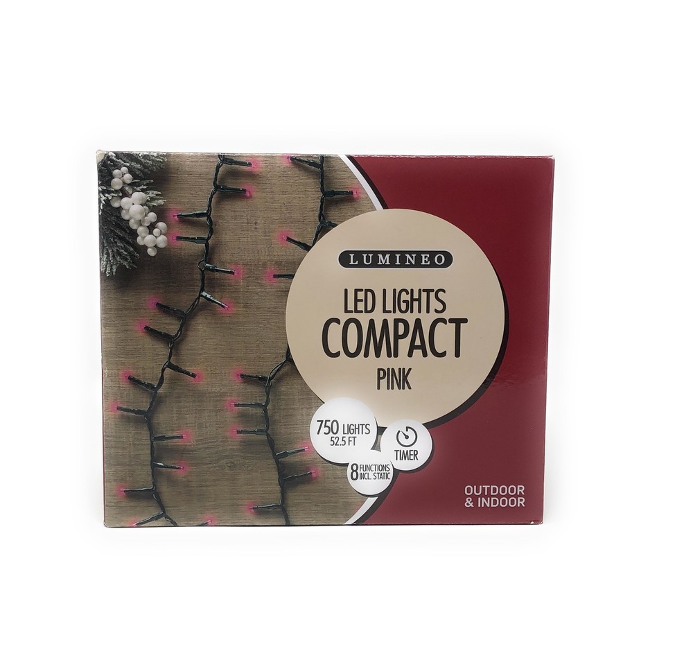 COMPACT 750LT TWINK PINK GREEN WIRE 20