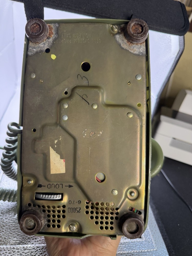 Bell System Phone Push Button Green 🟢