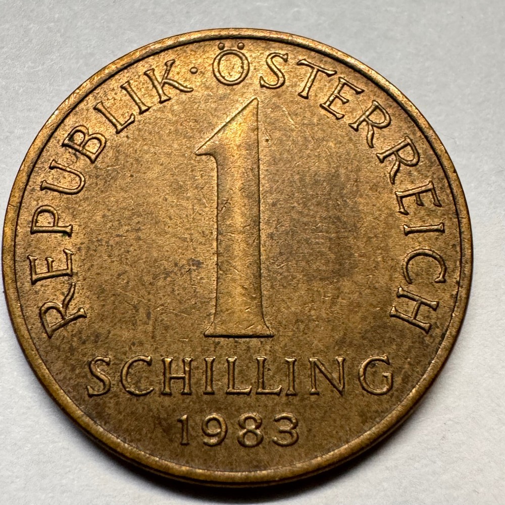 1983 Austria 1 Schilling - #A-067-B