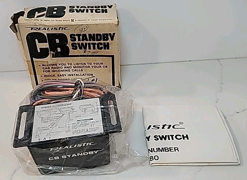 Realistic CB Standby Switch 21-580