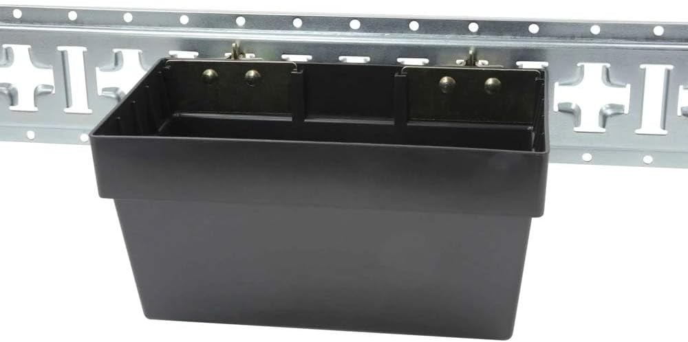 E-Track Storage Bin 2 Pack Heavy Duty E-Track Organizer for E-Track Systems
