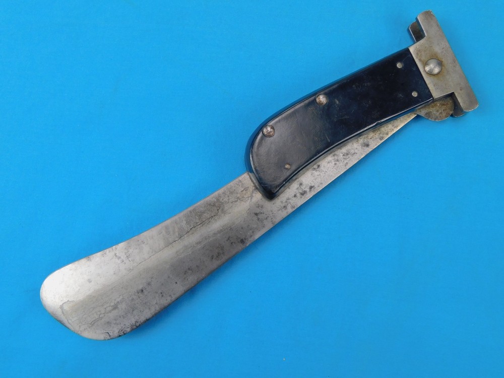 US WW2 Camillus Large Folding Machete Fighting Knife