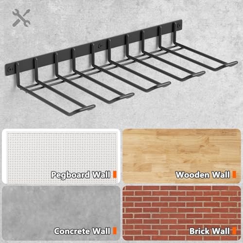 Power Tool Organizer, Cordless Drill Holder Wall Mount, Garage 1 Drill Holder