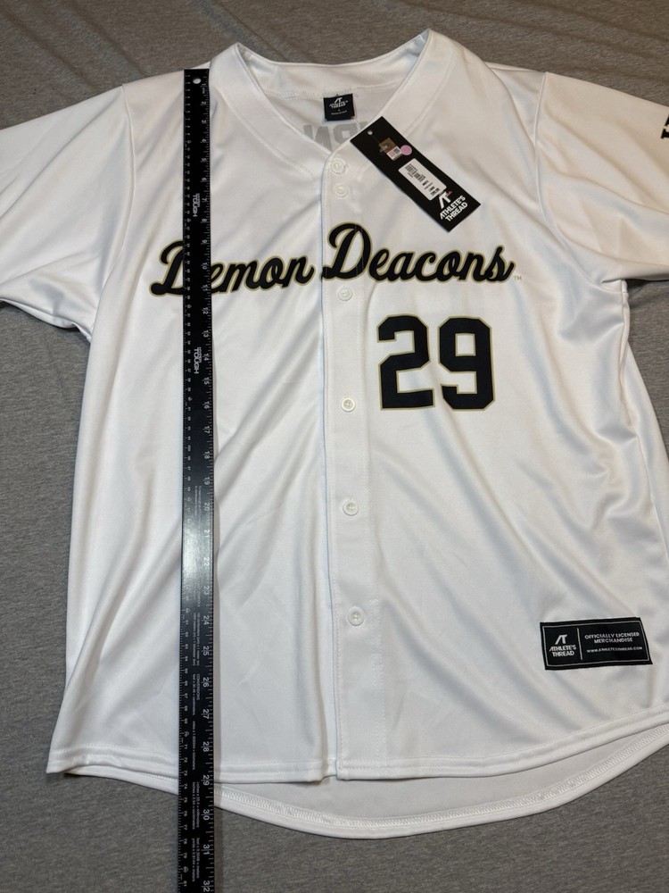Wake Forest Demon Deacons Burns Jersey - Athletes Thread - Men’s Large