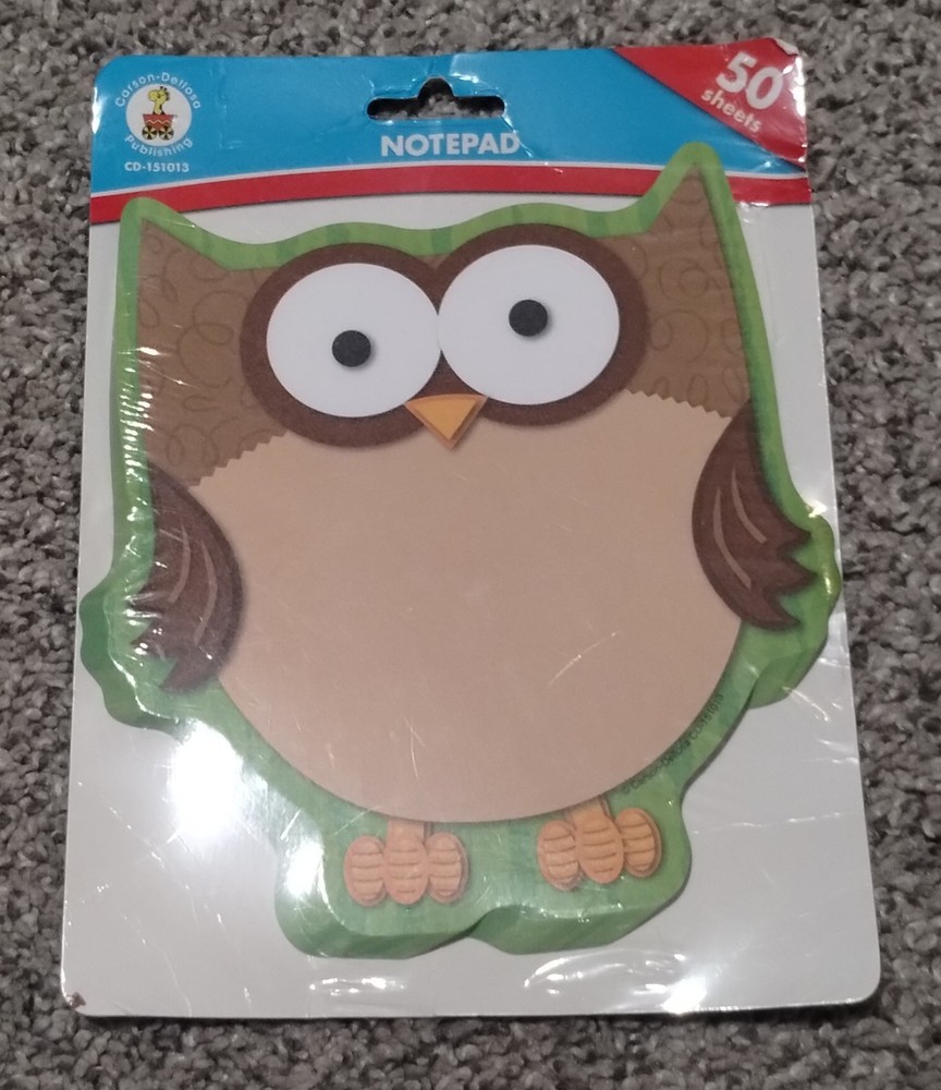 Owl Notepad 50 Sheets