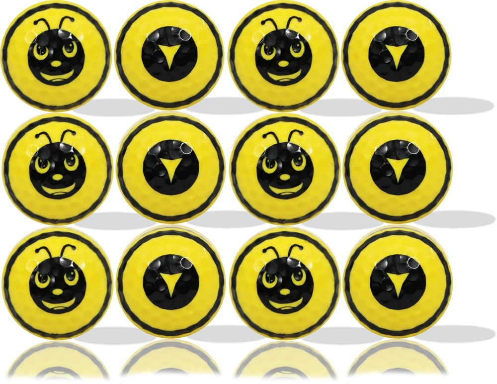 Bee Golf Balls 12 pack - Great Gift Idea!