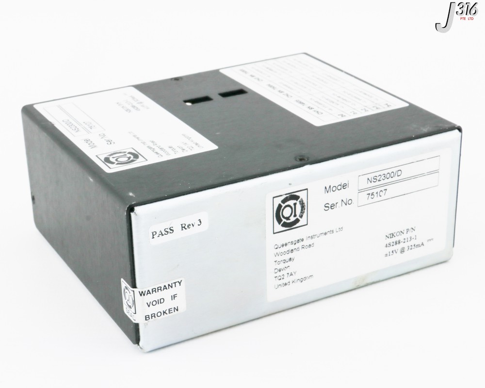 31494 QUEENSGATE INSTRUMENTS POSITION SENSOR UNIT, NIKON 4S288-213-1 NS2300/D