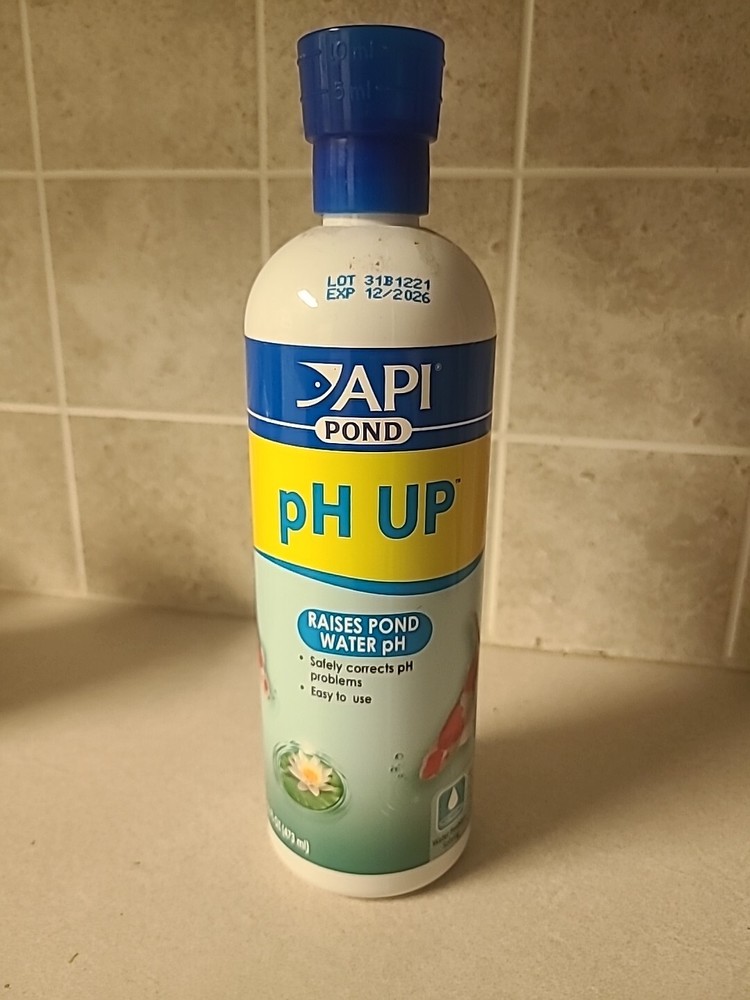 API POND pH UP Pond Water pH Raising Solution 16-Ounce Bottle