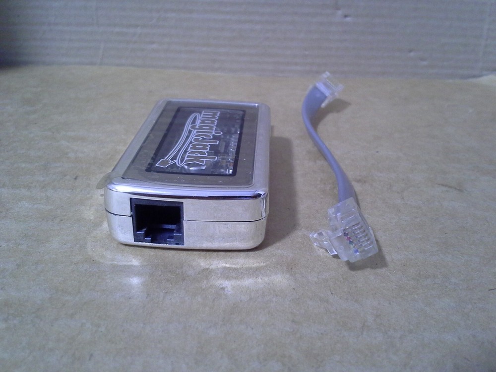 Magic Jack A921 USB Voip Phone Jack Adapter. Working. VGC