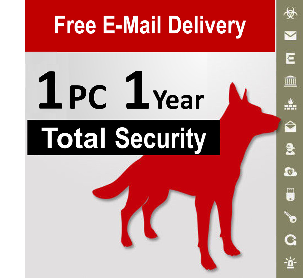 G Data Total Security 2023, Full Version GDATA, 1 PC, 1 Year