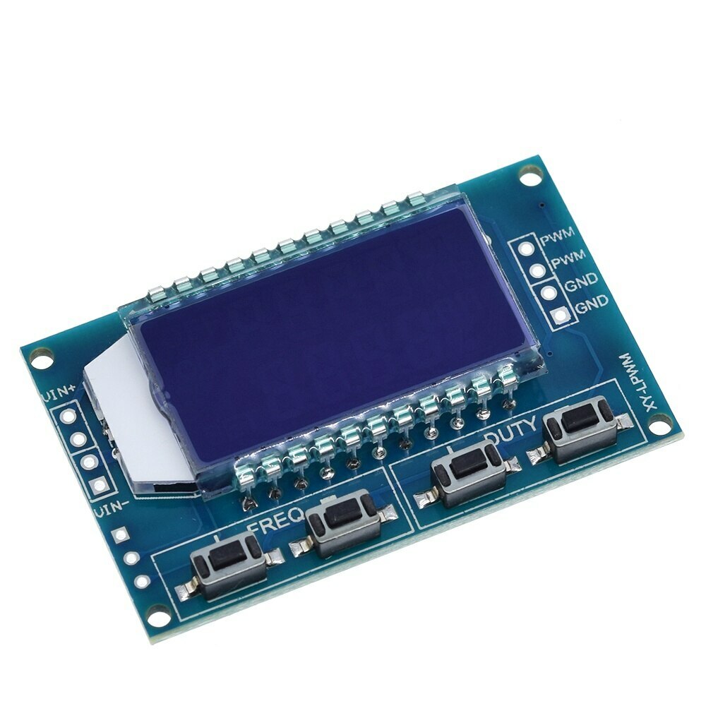 2pcs Signal Generator PWM Pulse Frequency Variable Duty Cycle Module LCD Display