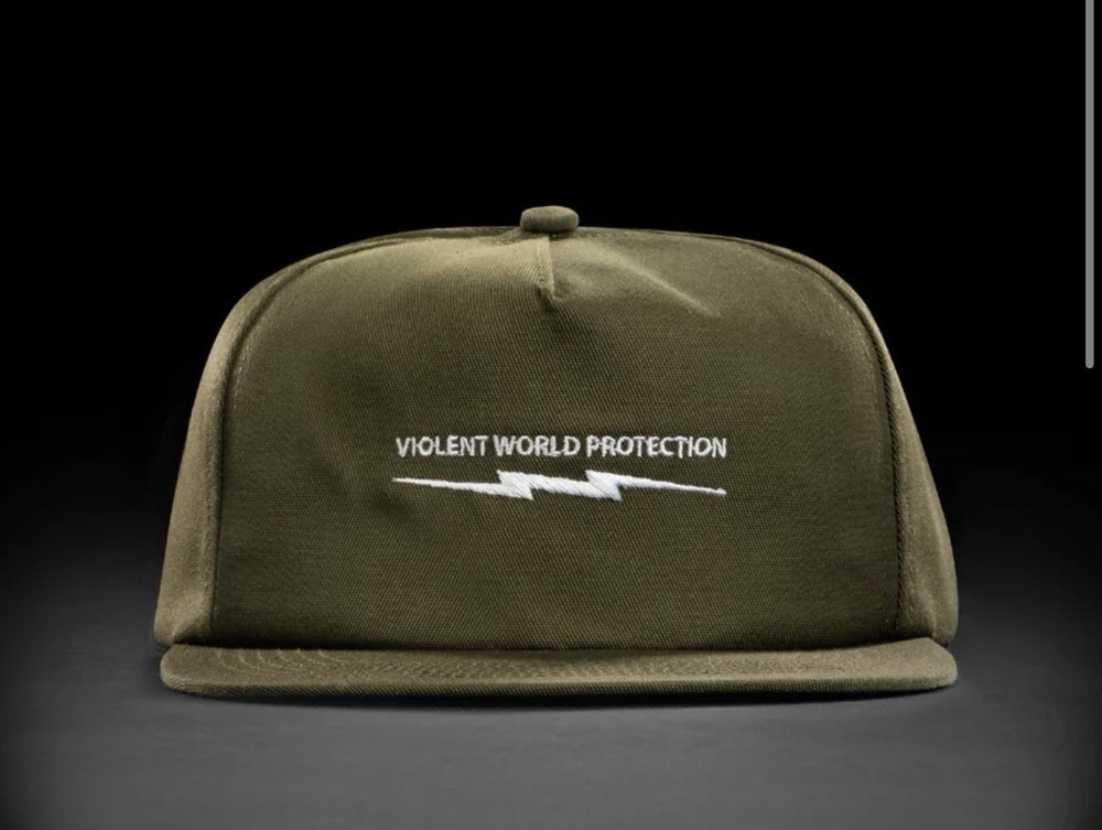DEFCON VIOLENT WORLD PROTECTION HAT - OLIVE