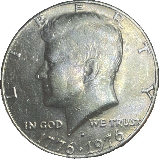 1776-1976 Kennedy  Half Dollar from D Mint